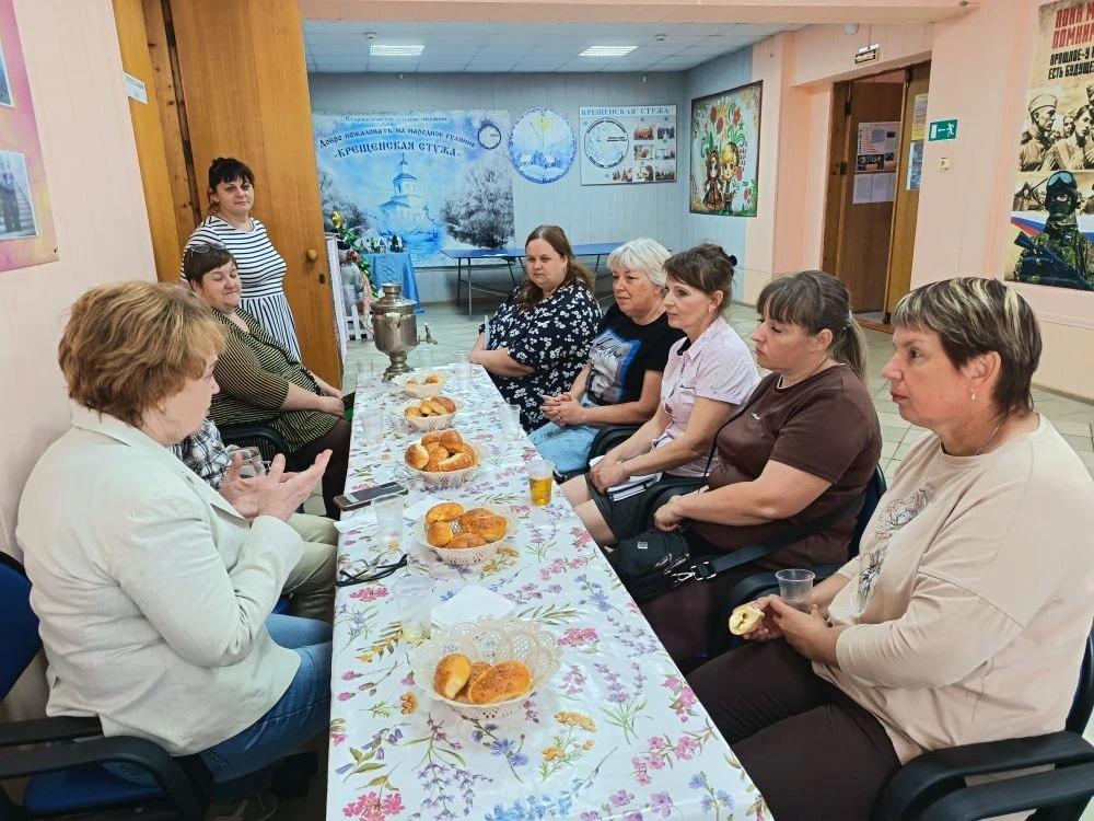 Круглый стол грантозаявителей с генеральным директором Ресурсного центра АНО ЦСИ "Единство" Поповой О.Т.